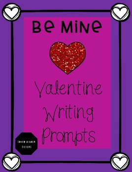 Preview of Valentine's Day Love Writing Prompt pack and Poetry bundle