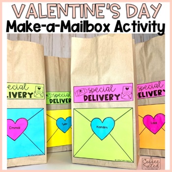 Valentine's Day Mailbox | Valentine's Day Craft by Coffee Fueled Classroom