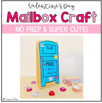 Preview of Valentine's Day Mailbox Craft | Card Exchange Bag