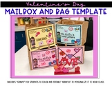 Valentine's Day Mailbox and Bag Template
