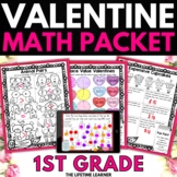 Valentine's Day Math | 1st Grade Math Activities