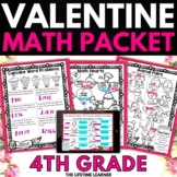 Valentine's Day Math | 4th Grade Math Activities
