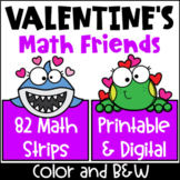 Valentine's Day Math Activities: Place Value & Math Fact F