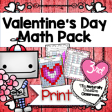 Valentine's Day Math Activities for 3rd | Valentine's Math