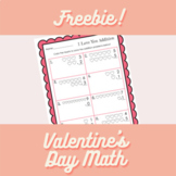 Valentine's Day Math - Addition Activity for Pre-K, Kinder