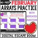 Valentine's Day Math Arrays & Repeated Addition | Digital 