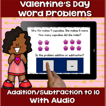 Preview of Valentine's Day Math|Boom Cards