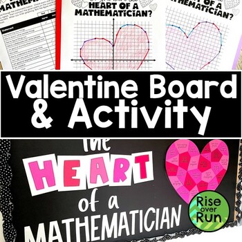 Preview of Valentine's Day Math Bulletin Board & Coordinate Picture Graph