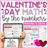 Valentine's Day Math By the Numbers | Math Enrichment Activity
