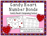 Valentine's Day Math Center- Candy Heart Number Bonds