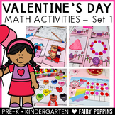 Valentine's Day Math Centers February | Preschool, Pre-K, 
