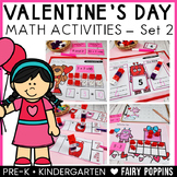 Valentine's Day Math Centers February | Preschool, Pre-K, 