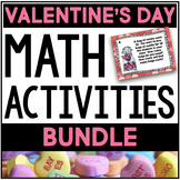 Valentine's Day Math Centers & Work Stations BUNDLE