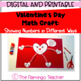 Valentine's Day Math Craft: Showing Numbers in Different Ways