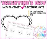 Valentine's Day Math Craftivity (5 units)
