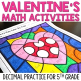 Valentine's Day Math - Decimals