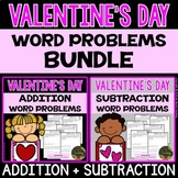 Valentine's Day Math (Differentiated Addition & Subtractio