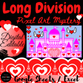 Valentine's Day Math Digital Escape Room - Long Division G