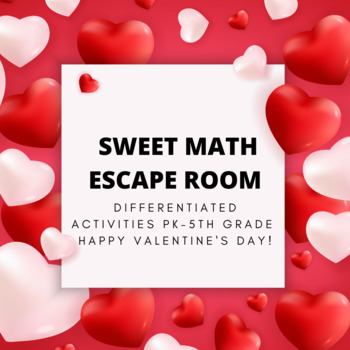 Preview of Valentine's Day Math Escape Room