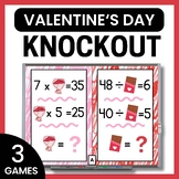 Valentine's Day Math Games - Multiplication & Division - F