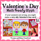 Valentine's Day Math Goofy Glyph 1st Grade | Math Enrichme