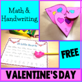 Valentine's Day Math Handwriting