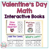 Valentine's Day Math Interactive Books
