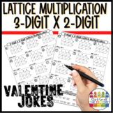 Valentine's Day Math Lattice Multiplication