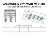 Valentine's Day Math Mystery Packet