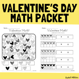 Kindergarten Valentine's Day Math Worksheets