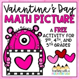 Valentine's Day Math Picture Activity