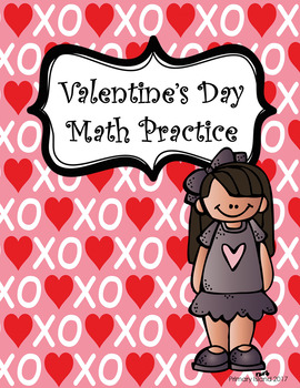 Preview of Valentine's Day Math Practice