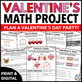 Valentine's Day Math Project Worksheets Fun Activity Packe