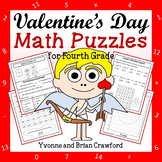Valentine's Day Math Puzzles | 4th Grade | Math Skills Rev