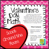 Valentine's Day Math Scoot | Adding and Subtracting with R