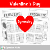 Valentine's Day Math - Symmetry