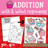 Valentine's Day Math - Up to 3-Digit Addition With & W/out