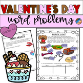 Valentine's Day Math Word Problems for Grades 4 and 5