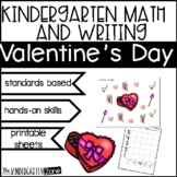 Valentine's Day Math and Writing Morning Center Activities