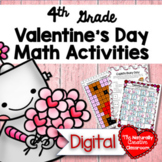 Valentine's Day Math Activities 4th grade| Valentines Day 