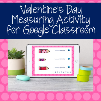 Preview of Valentine's Day Math Digital  Activity for Google Classroom