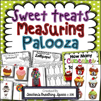 Preview of Valentine's Day Measuring  |  Sweet Treats Measuring Palooza Measurement Centers