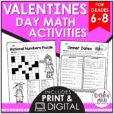 Valentines Day Math Activities Middle School
