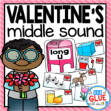 Valentine's Day Phonics- Middle Sound Matching Game | Long