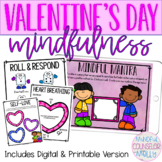 Valentine's Day Mindfulness & Coping Strategies, Digital &