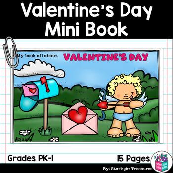 Preview of Valentine's Day Mini Book for Early Readers