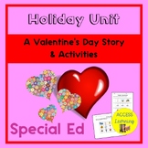 Valentine's Day Mini Unit Budgeting Theme for Special Educ