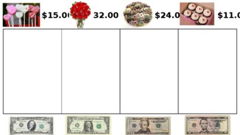 Preview of Valentine's Day Money - Applied Math!