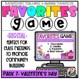 Valentine's Day Morning Meeting Games | Digital Valentine'