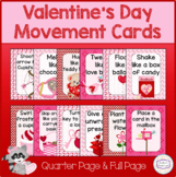 Valentine's Day Movement Cards